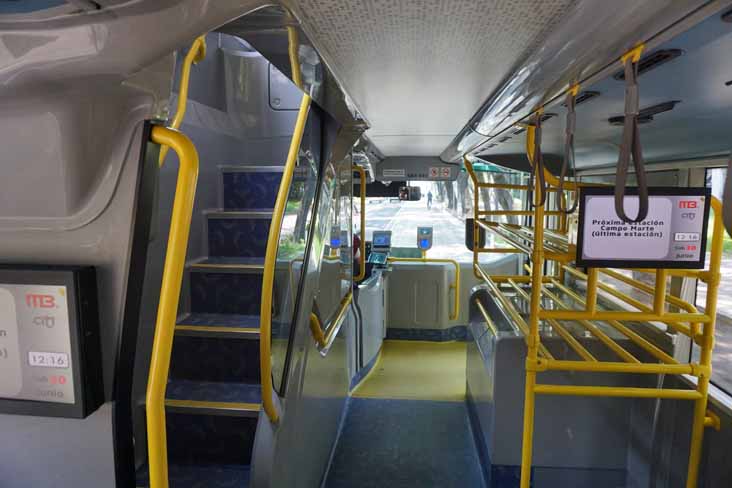 MB Metrobus Alexander Dennis Enviro500MMC 941 interior